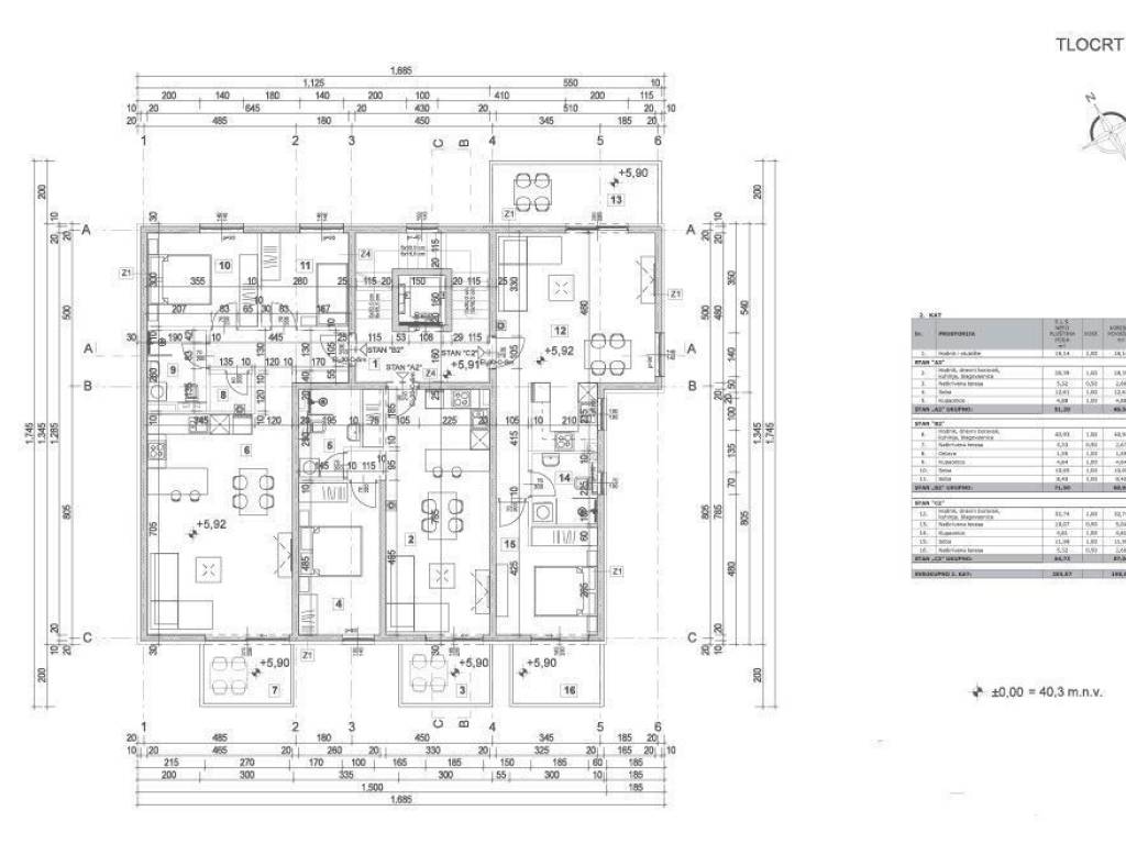 Flat in a new building, Sale, Tar-Vabriga, Vabriga