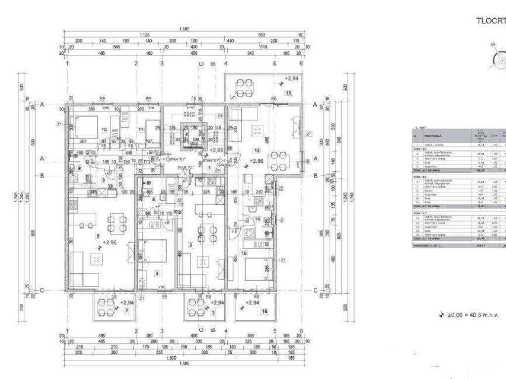 Flat in a new building, Sale, Tar-Vabriga, Vabriga