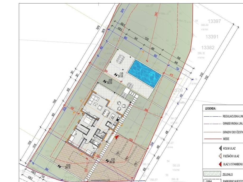 Plot for construction, Sale, Karojba, Karojba