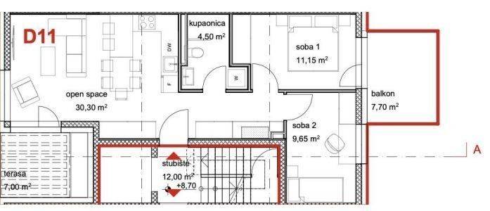 Flat in a new building, Sale, Tar-Vabriga, Tar
