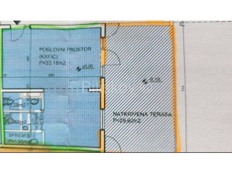 Hospitality and tourism unit, Sale, Split, Split
