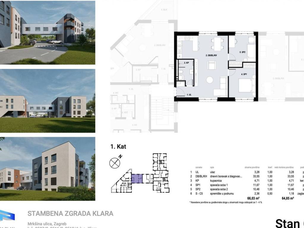 Flat in a new building, Sale, Zagreb, Novi Zagreb - zapad