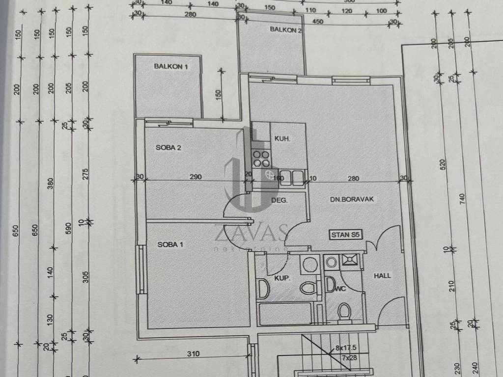 Flat in a building, Sale, Zagreb, Novi Zagreb - istok
