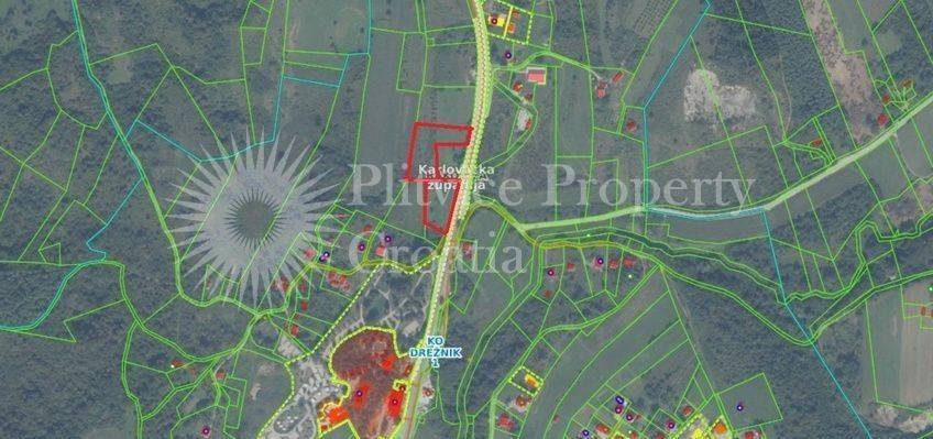 Construction plot for tourism, Sale, Rakovica, Grabovac