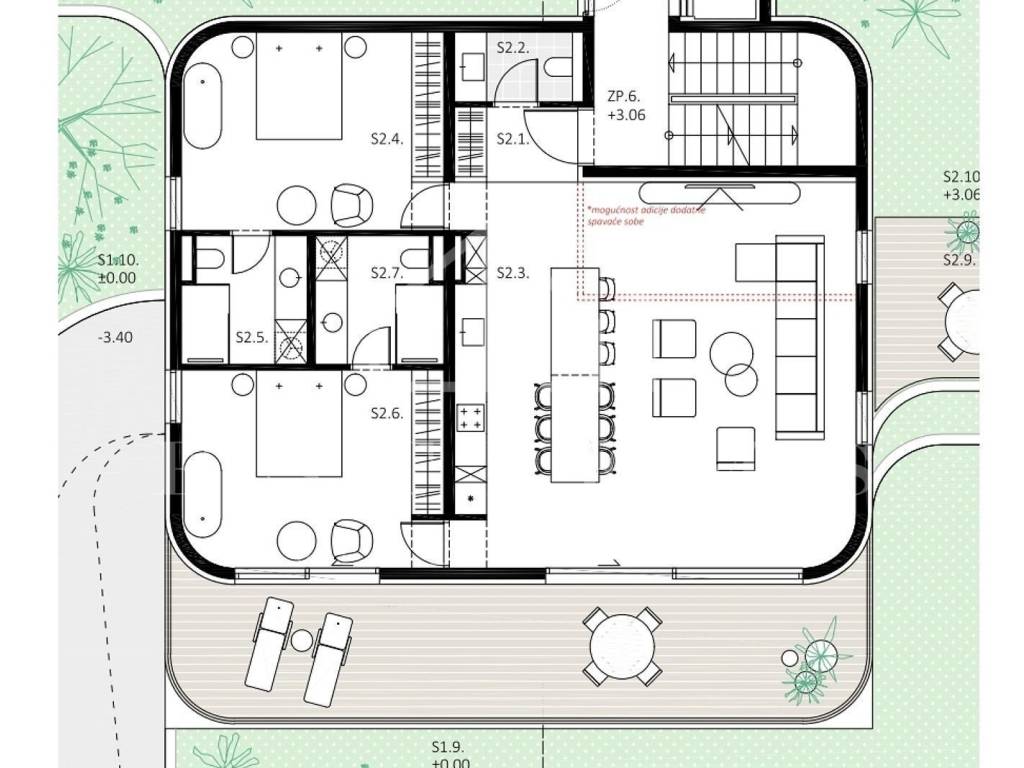 Flat in an urban villa, Sale, Crikvenica, Dramalj
