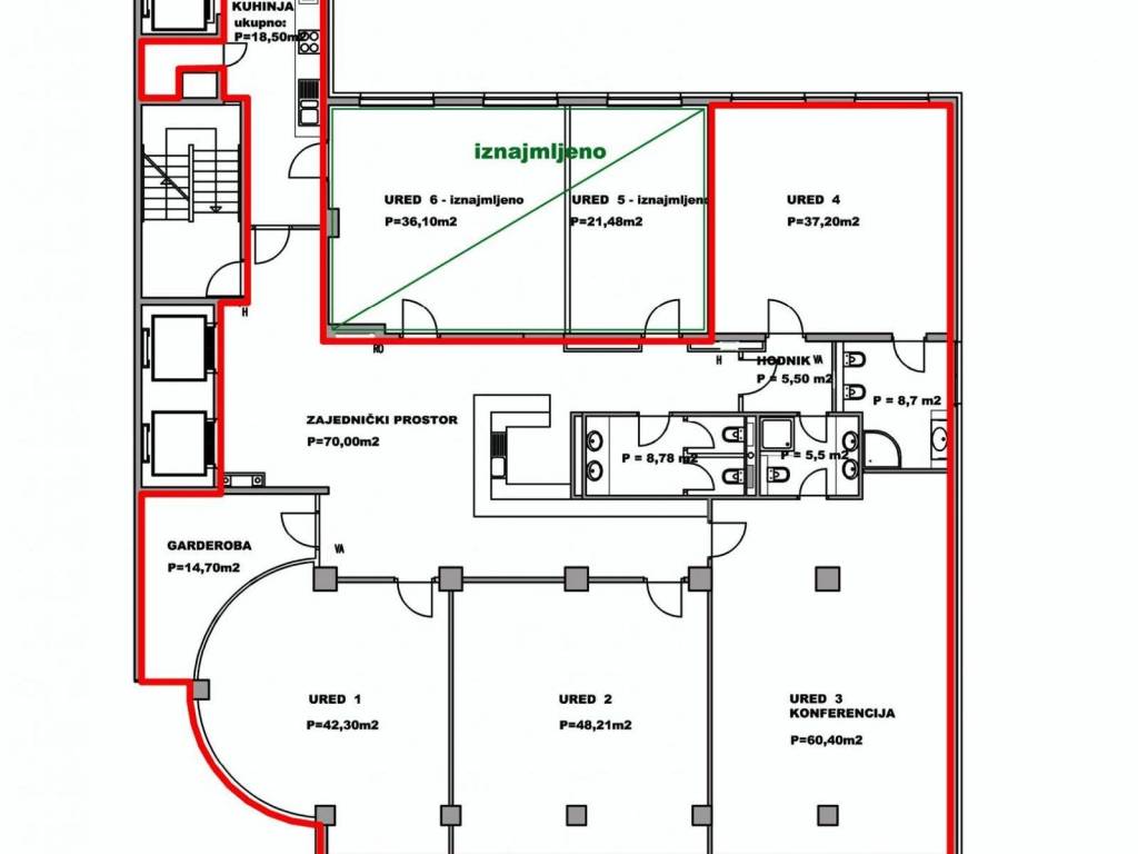 Office, Rent, Zagreb, Trešnjevka - sjever