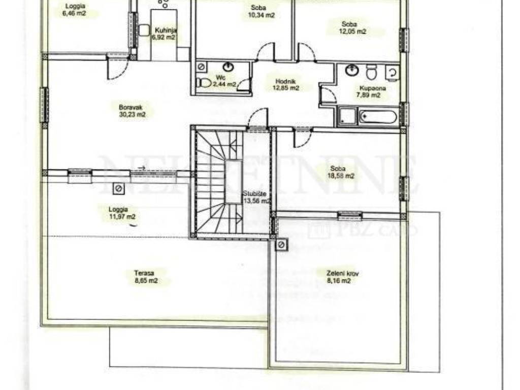 Flat in a building, Sale, Zagreb, Novi Zagreb - zapad