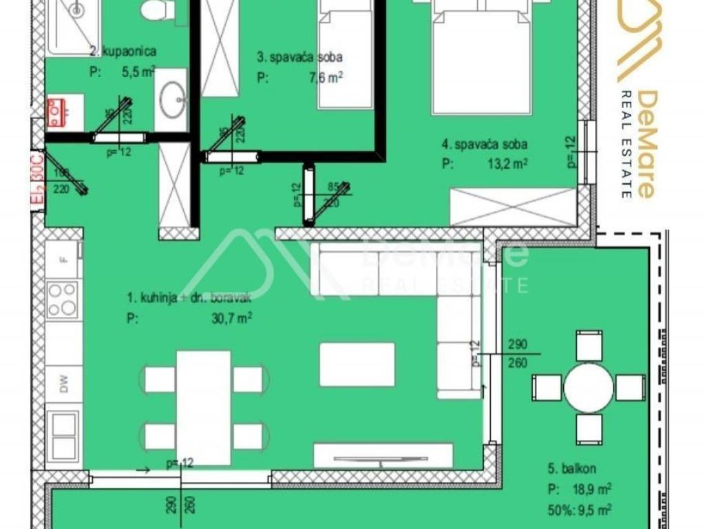 Flat in a new building, Sale, Zadar, Zadar