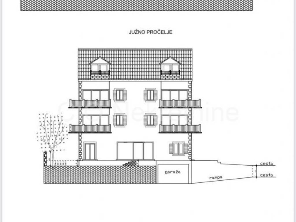 House under construction, Sale, Bol, Bol