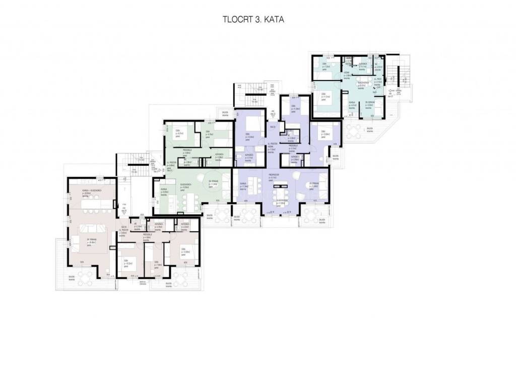 Flat in a new building, Sale, Seget, Seget Donji