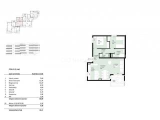 Flat in a new building, Sale, Seget, Seget Donji