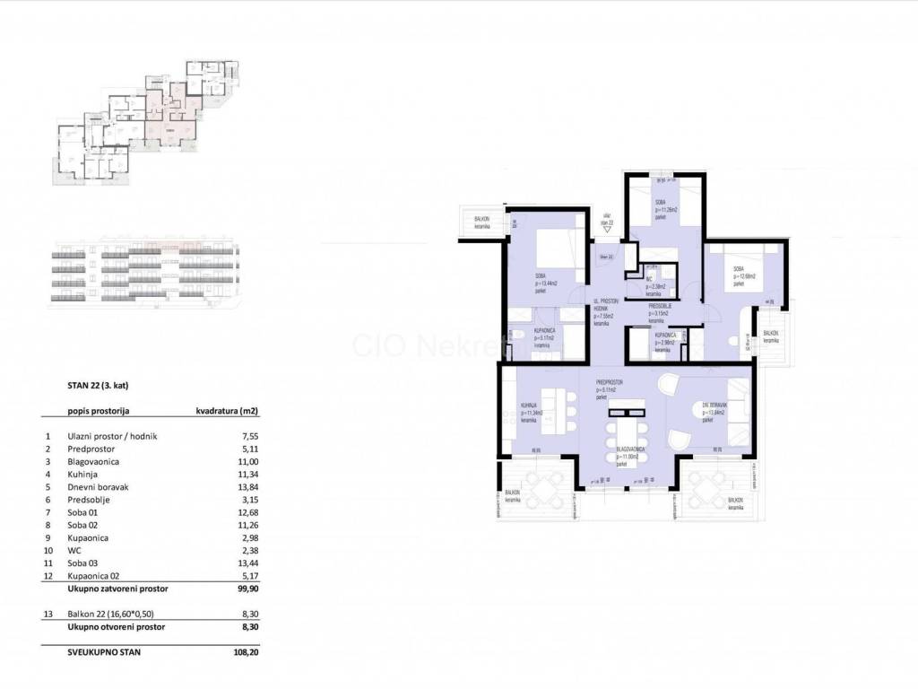 Flat in a new building, Sale, Seget, Seget Donji