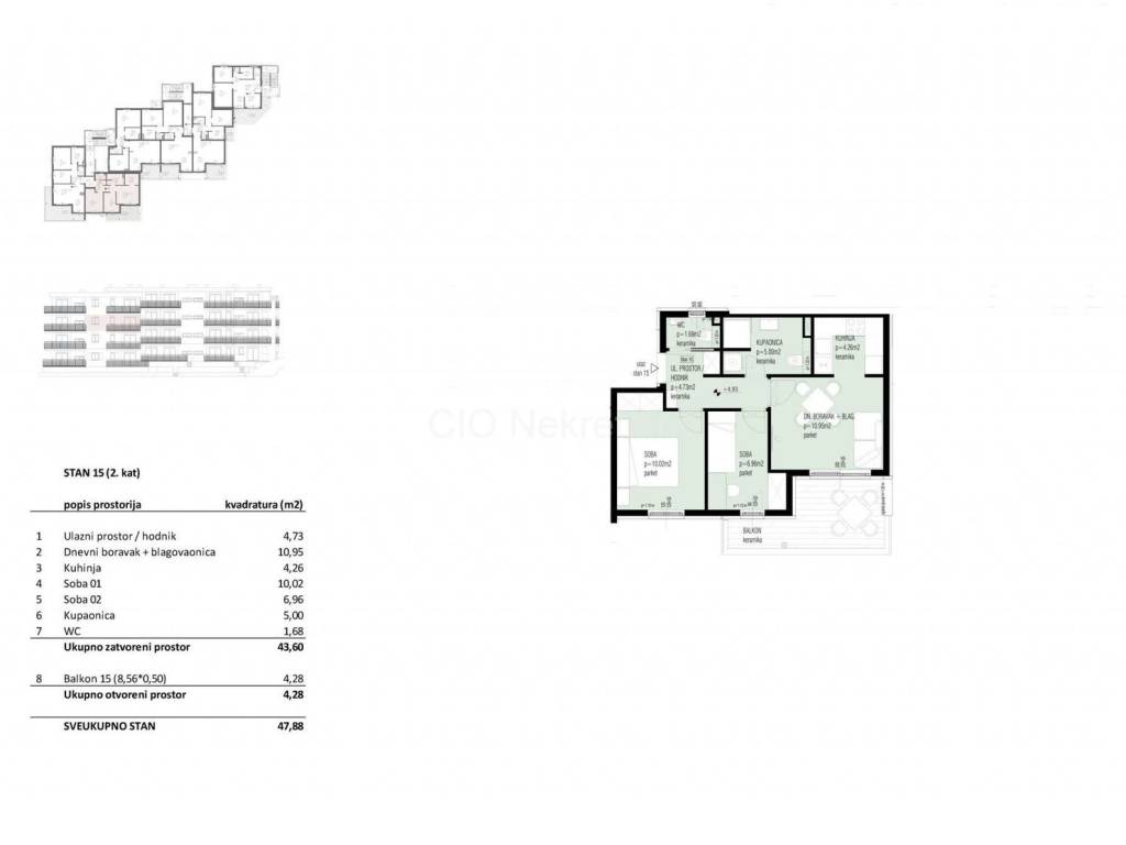 Flat in a new building, Sale, Seget, Seget Donji