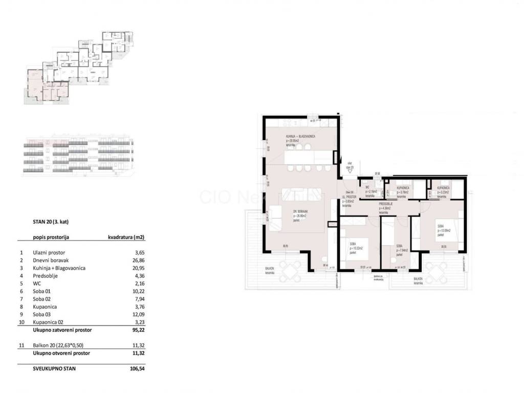 Flat in a new building, Sale, Seget, Seget Donji