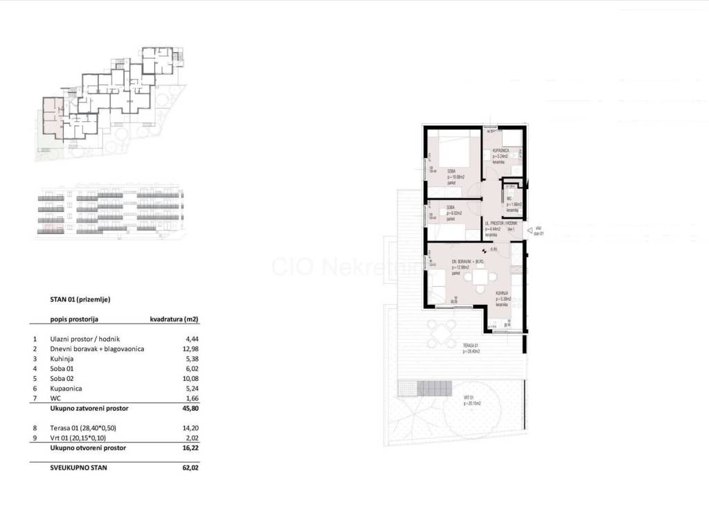 Flat in a new building, Sale, Seget, Seget Donji