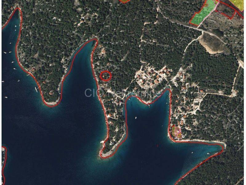 Plot with house, Sale, Milna, Milna