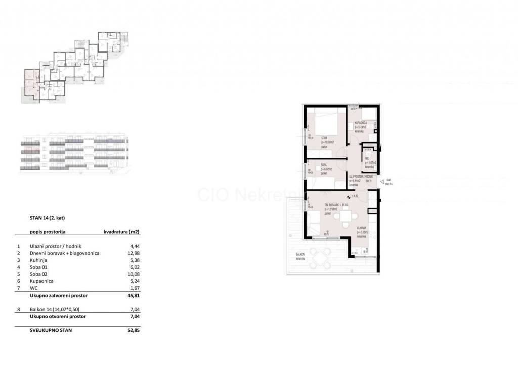 Flat in a new building, Sale, Seget, Seget Donji