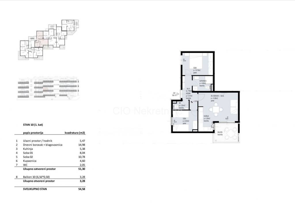 Flat in a new building, Sale, Seget, Seget Donji