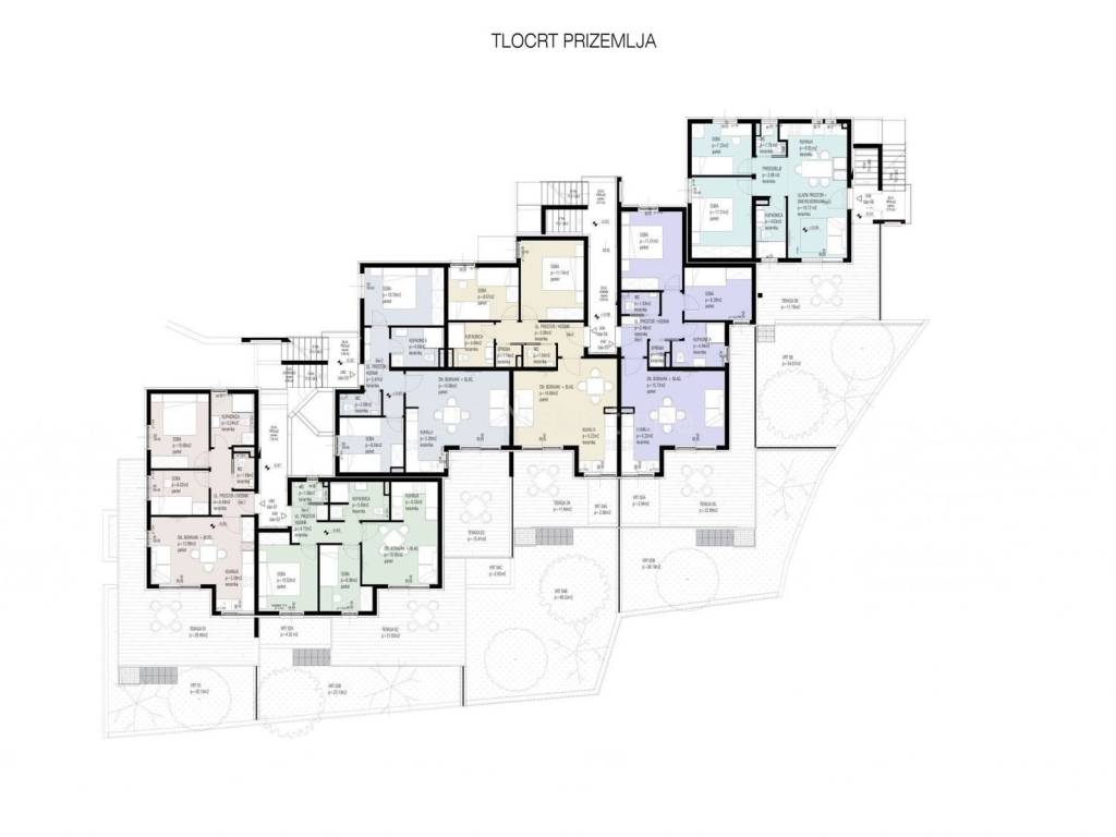 Flat in a new building, Sale, Seget, Seget Donji