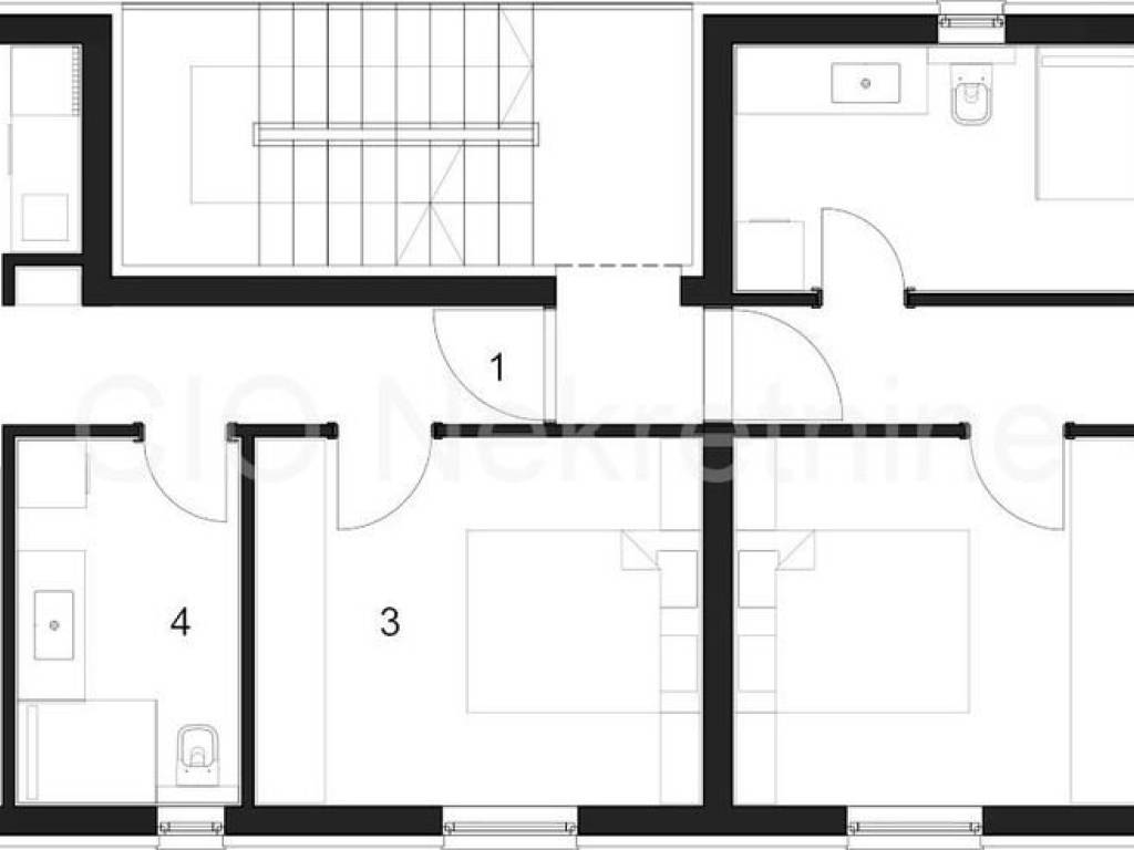 Flat in a new building, Sale, Okrug, Okrug Gornji