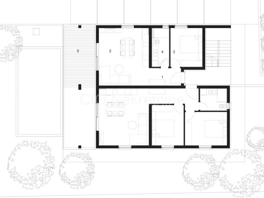 Flat in a new building, Sale, Okrug, Okrug Gornji