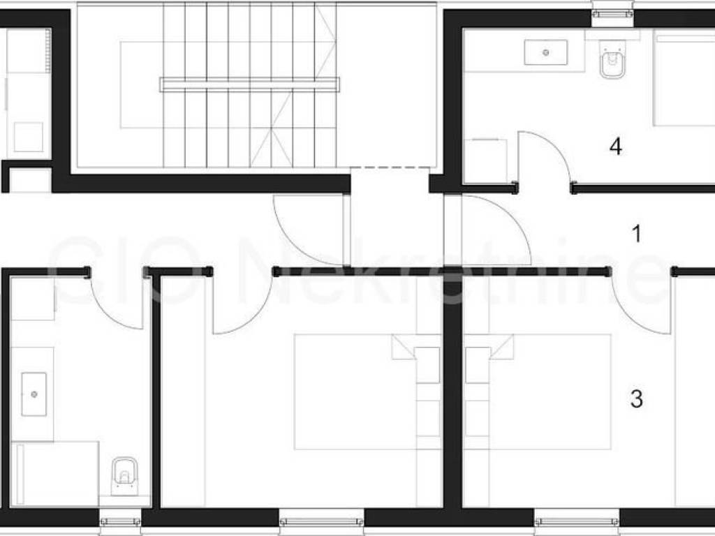 Flat in a new building, Sale, Okrug, Okrug Gornji