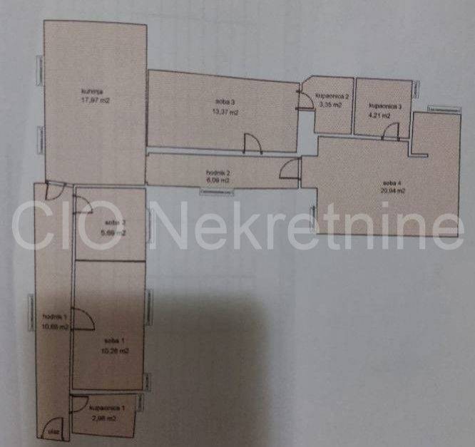 Flat in older building, Sale, Split, Split