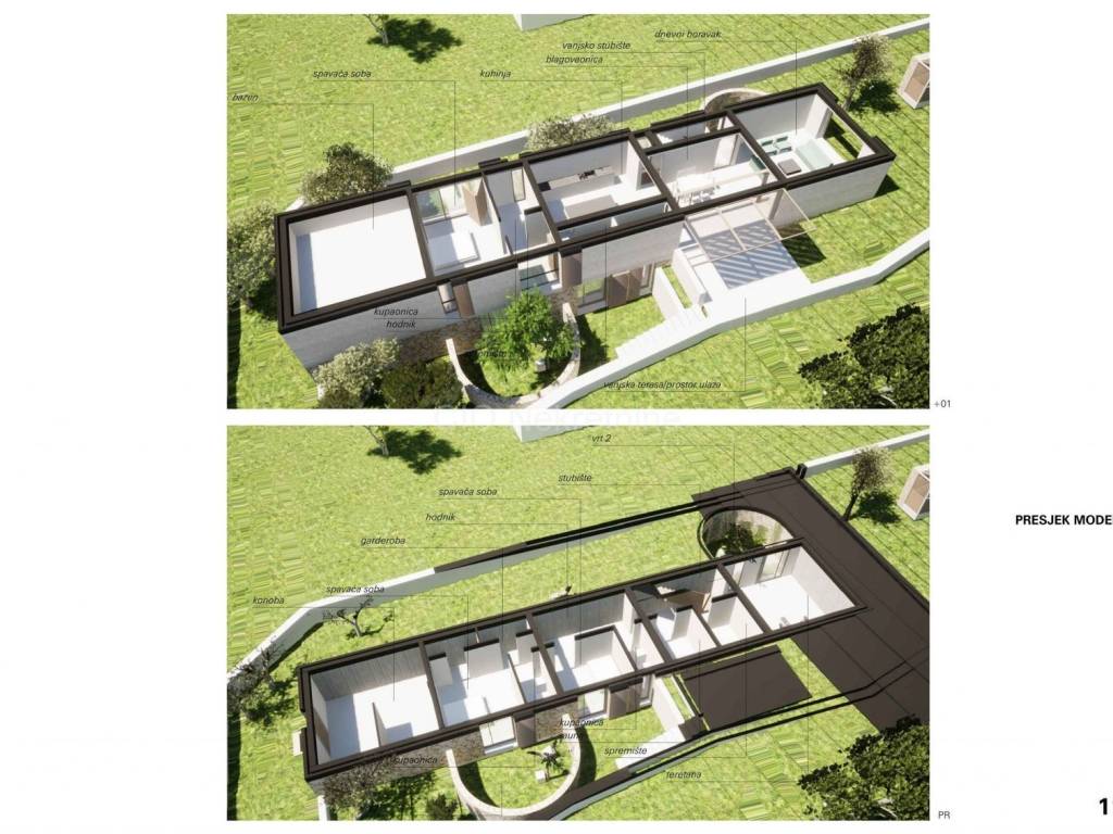Plot with an investment project, Sale, Split - Okolica, Slatine