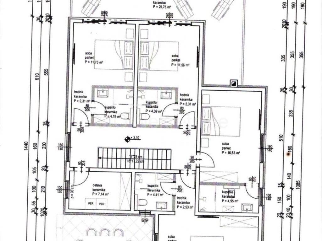 Plot with an investment project, Sale, Šolta, Grohote