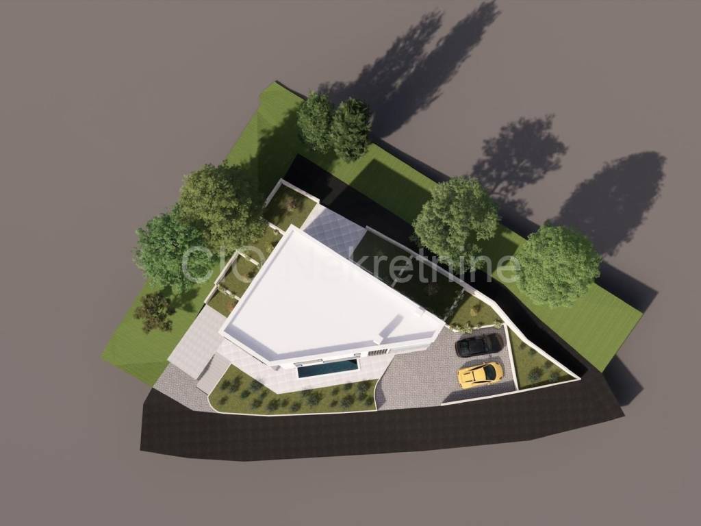 Plot with an investment project, Sale, Hvar, Sveta Nedjelja