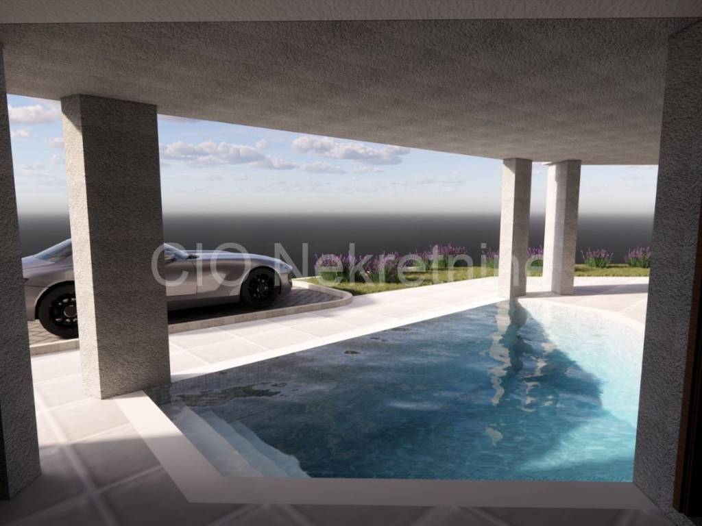Plot with an investment project, Sale, Hvar, Sveta Nedjelja