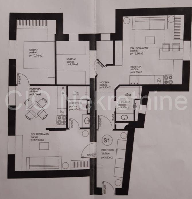 Flat in a building, Sale, Split, Split
