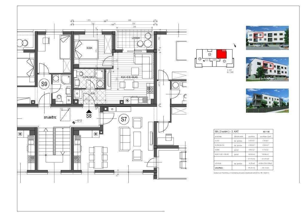 Flat in a new building, Sale, Zagreb, Novi Zagreb - zapad