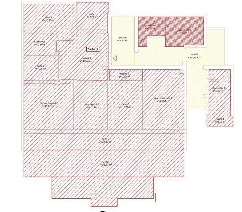Flat in a building, Sale, Zagreb, Stenjevec