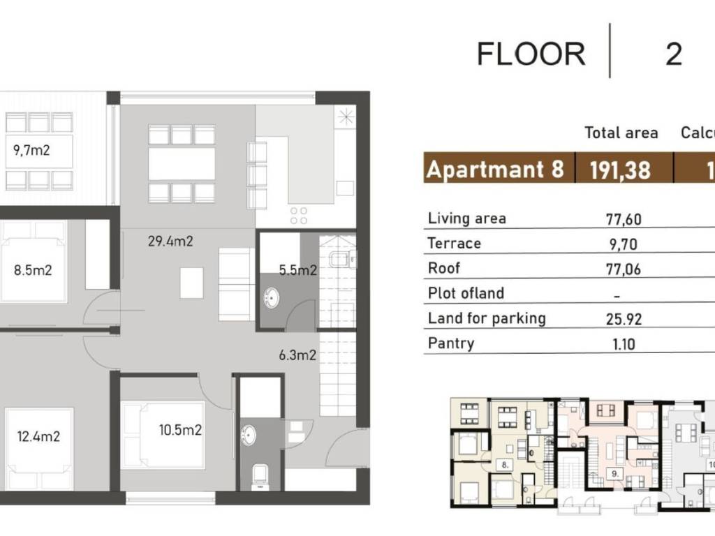 Flat in a building, Sale, Nin, Nin