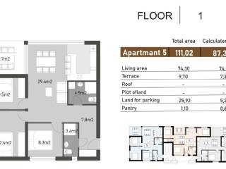 Flat in a building, Sale, Nin, Nin