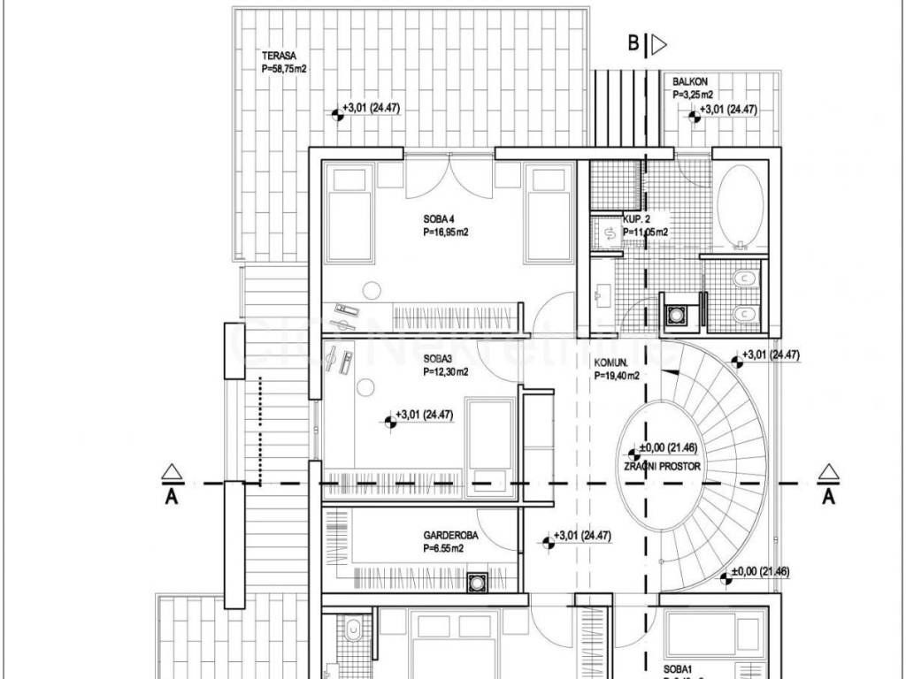 Luxury house, Sale, Solin, Sr. Strana
