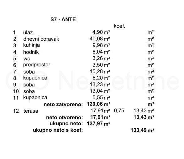 Flat in a new building, Sale, Split, Split