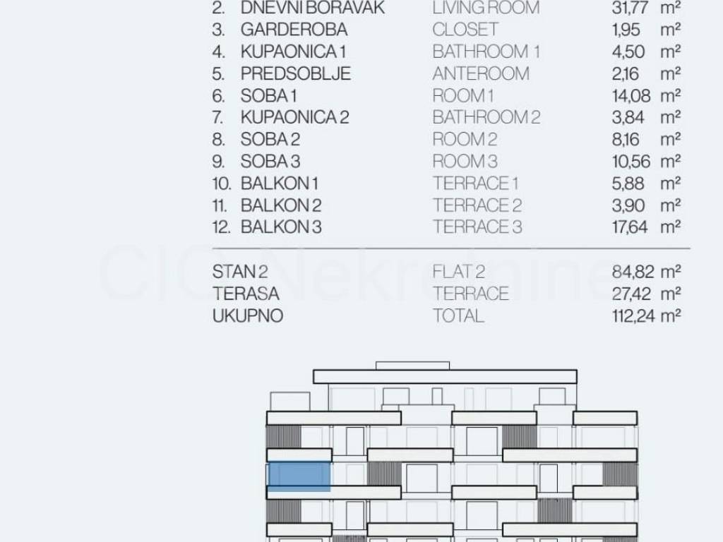 Flat in a new building, Sale, Split, Split