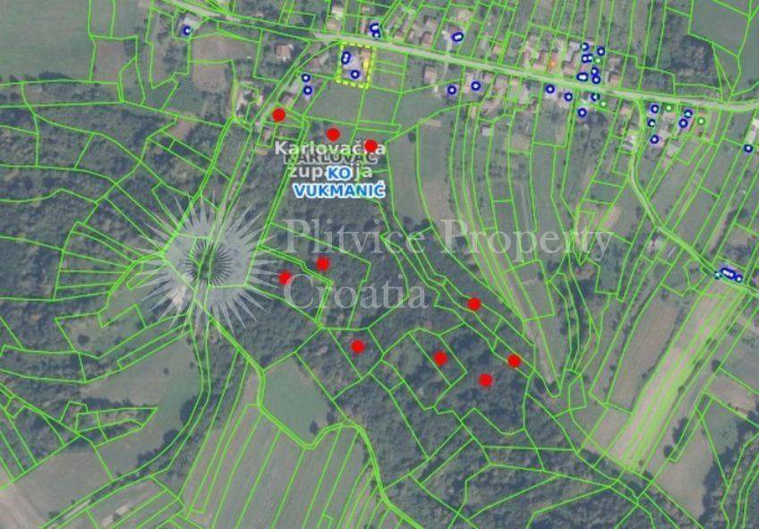 Agricultural plot, Sale, Karlovac - Okolica, Vukmanić