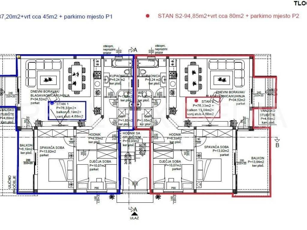 Apartman na moru, Prodaja, Privlaka, Privlaka