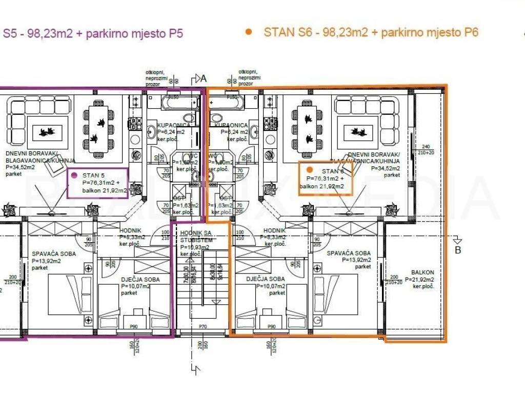 Apartman na moru, Prodaja, Privlaka, Privlaka