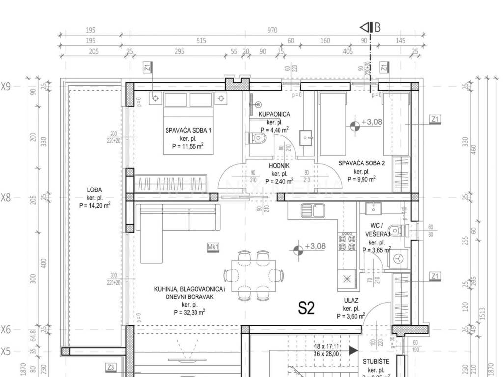 Luksuzni apartman, Prodaja, Zadar - Okolica, Kožino