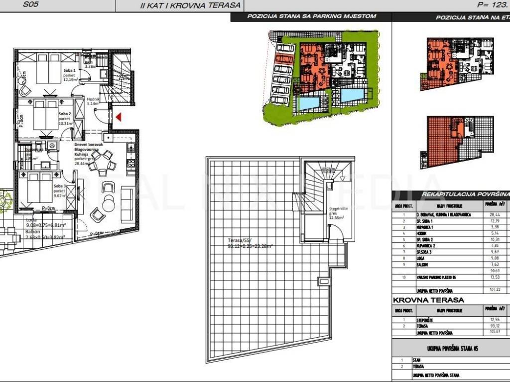 Luksuzni apartman, Prodaja, Sukošan, Sukošan