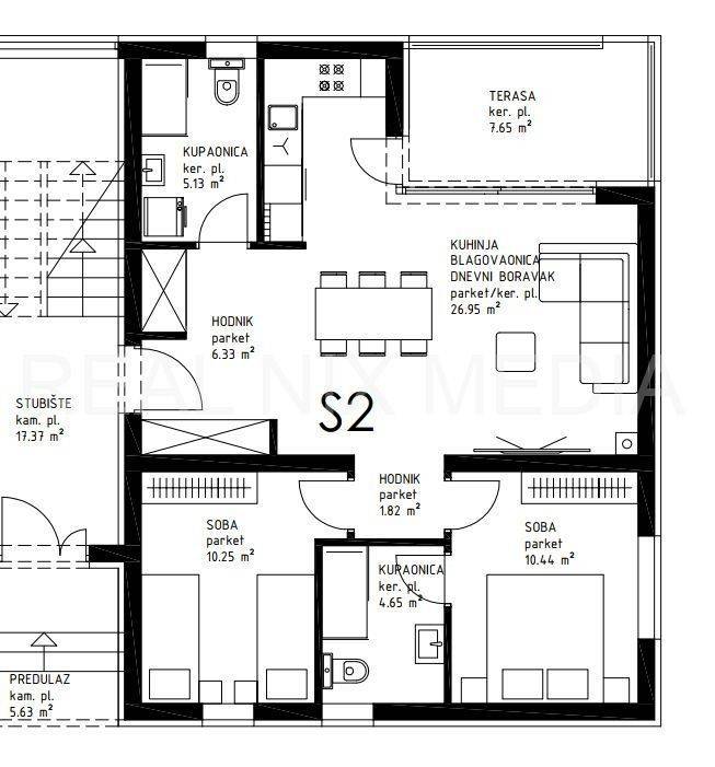 Apartman na moru, Prodaja, Privlaka, Privlaka
