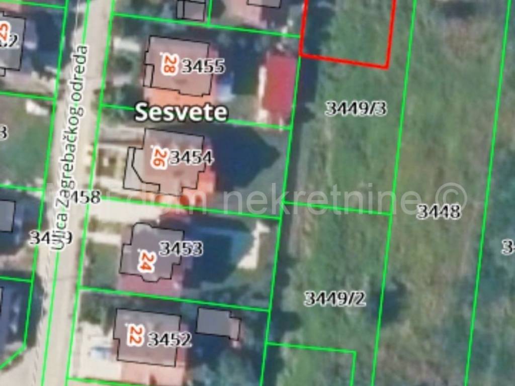 Građevinsko zemljište, Prodaja, Zagreb, Sesvete