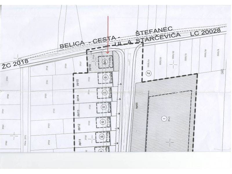 Zemljište, Prodaja, Pribislavec, 1035m²