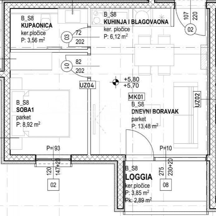 Stan u novogradnji, Prodaja, Trogir - Okolica, Arbanija