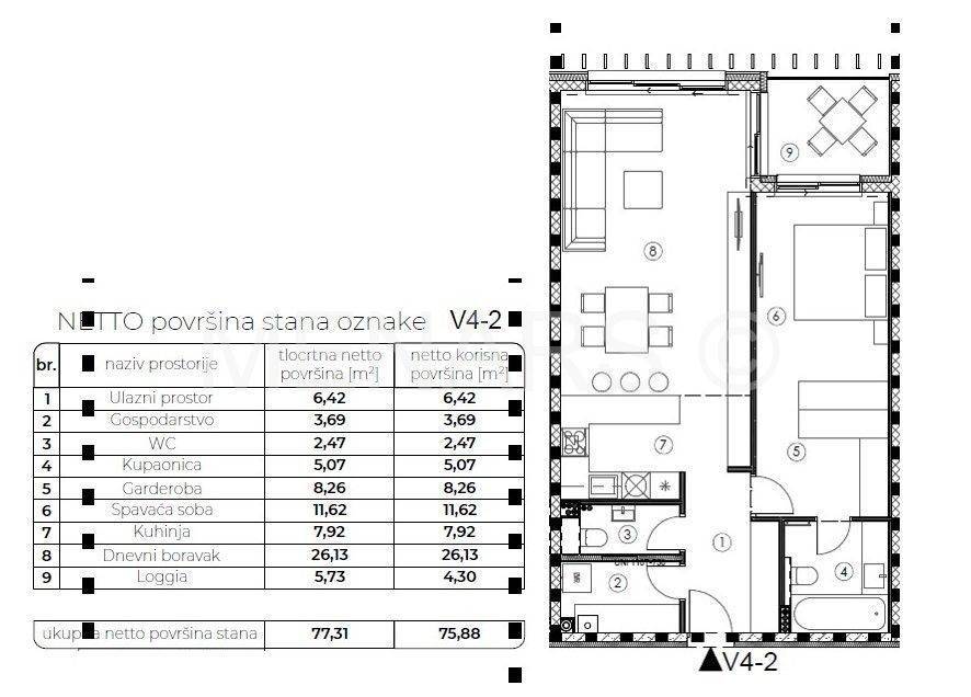 Stan u novogradnji, Prodaja, Varaždin, Varaždin