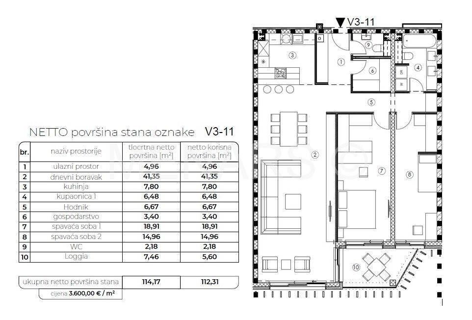 Stan u novogradnji, Prodaja, Varaždin, Varaždin
